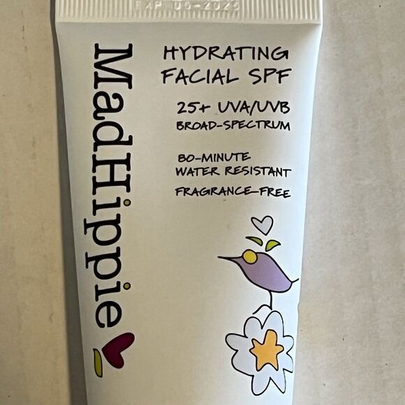 Mad Hippie Zinc Oxide Sunscreen Hydrating Facial SPF 25+ UVA/UVB Broad Spectrum - Picture 4 of 8